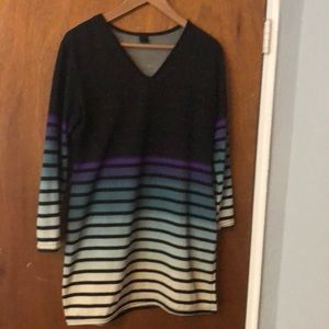 sweater mini dress / tunic